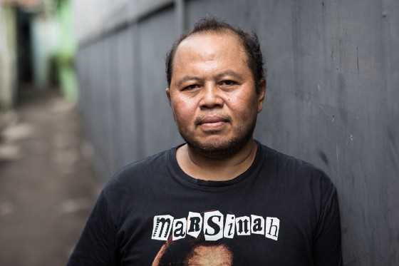 Photo of Franky Samperante, in 2017.