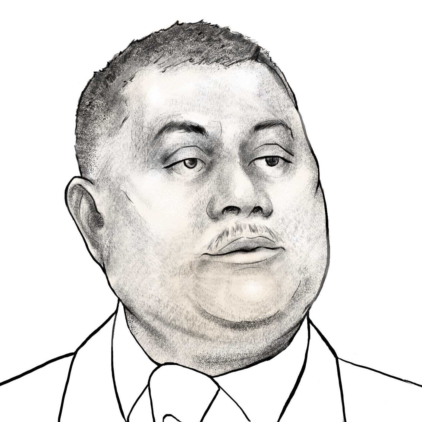 Portrait of Chairul Anhar.