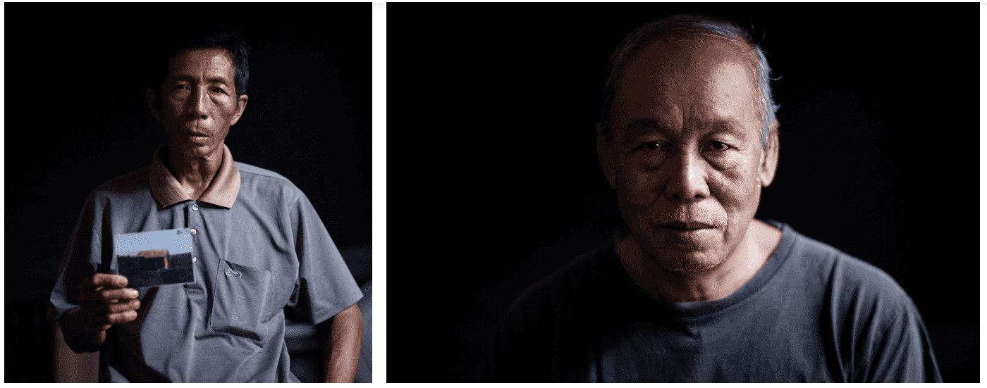 Marjuansyah (left) was forced by the police to ‘sell’ his land to a plantation firm; Wardian bin Junaidi (right) was imprisoned for several months after his land was taken by the same company